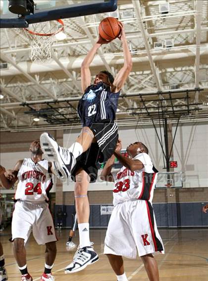 Thumbnail 1 in Sylmar vs. View Park Prep (MLK Hoops Shootout) photogallery.