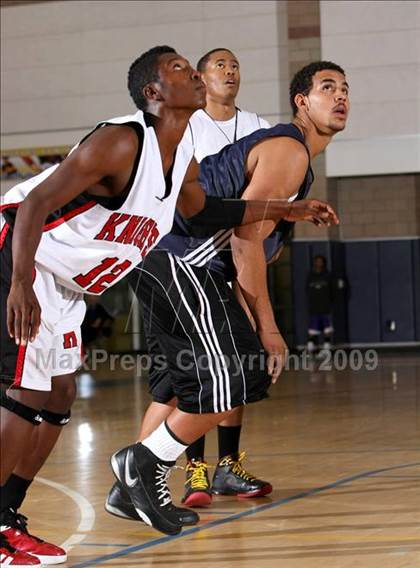 Thumbnail 1 in Sylmar vs. View Park Prep (MLK Hoops Shootout) photogallery.