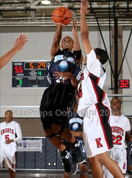 Thumbnail 1 in Sylmar vs. View Park Prep (MLK Hoops Shootout) photogallery.