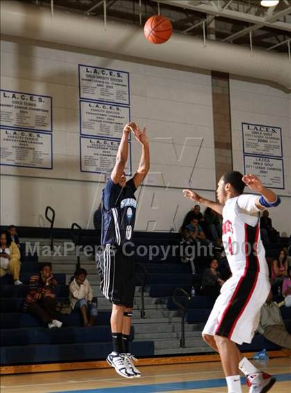 Thumbnail 1 in Sylmar vs. View Park Prep (MLK Hoops Shootout) photogallery.
