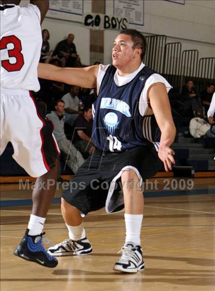 Thumbnail 3 in Sylmar vs. View Park Prep (MLK Hoops Shootout) photogallery.
