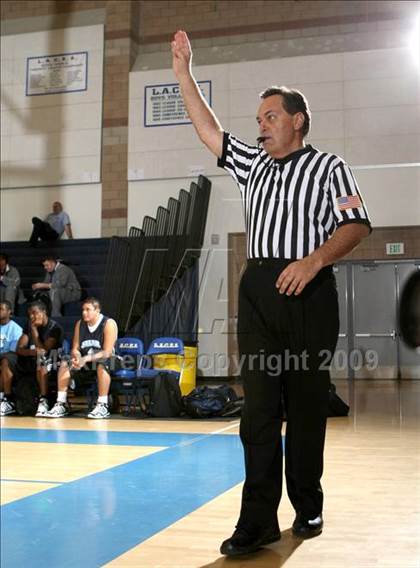 Thumbnail 1 in Sylmar vs. View Park Prep (MLK Hoops Shootout) photogallery.