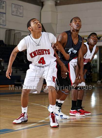 Thumbnail 3 in Sylmar vs. View Park Prep (MLK Hoops Shootout) photogallery.