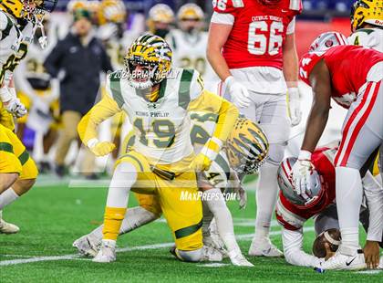 Thumbnail 1 in Catholic Memorial vs King Philip Regional (MIAA Division 2 Final) photogallery.
