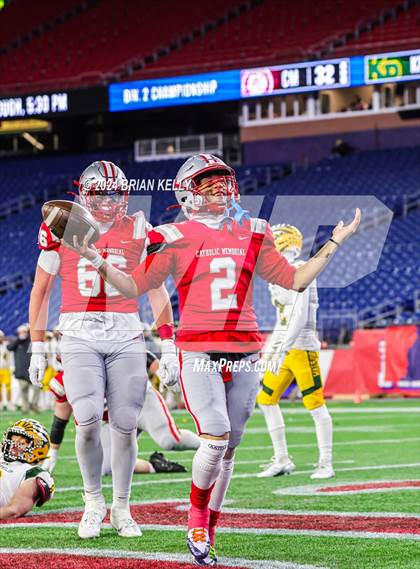 Thumbnail 1 in Catholic Memorial vs King Philip Regional (MIAA Division 2 Final) photogallery.