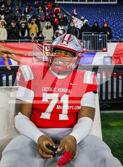 Thumbnail 2 in Catholic Memorial vs King Philip Regional (MIAA Division 2 Final) photogallery.