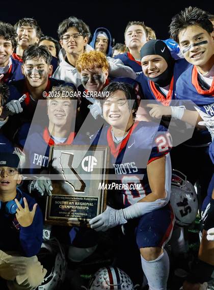 Thumbnail 3 in Hillcrest @ Beckman (CIF SS Div 4A Regional Final) photogallery.