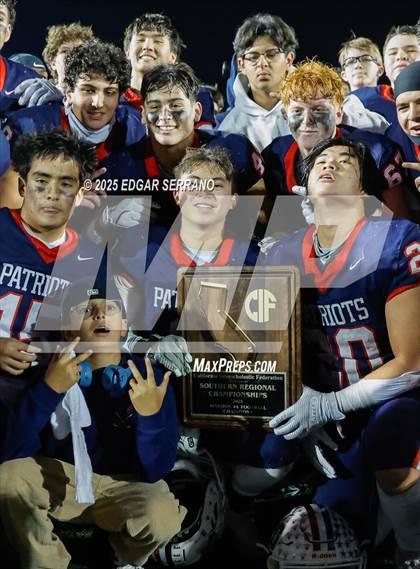 Thumbnail 2 in Hillcrest @ Beckman (CIF SS Div 4A Regional Final) photogallery.