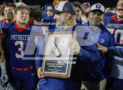 Thumbnail 1 in Hillcrest @ Beckman (CIF SS Div 4A Regional Final) photogallery.