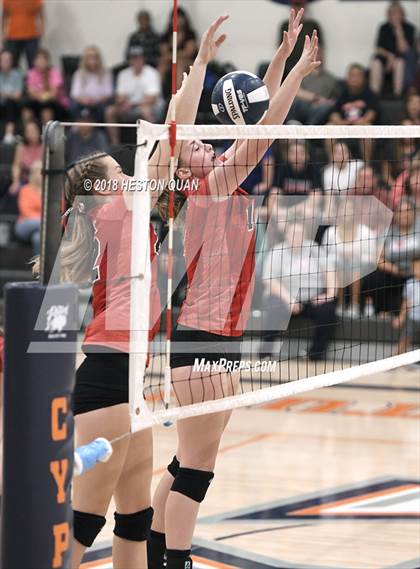 Thumbnail 3 in Hart vs. Cypress (CIF-SS D3 Playoff) photogallery.