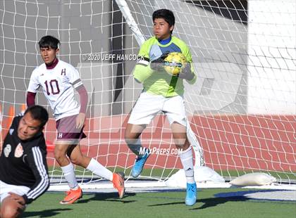 Thumbnail 2 in Medina Valley vs Highlands (SAISD Tournament) photogallery.