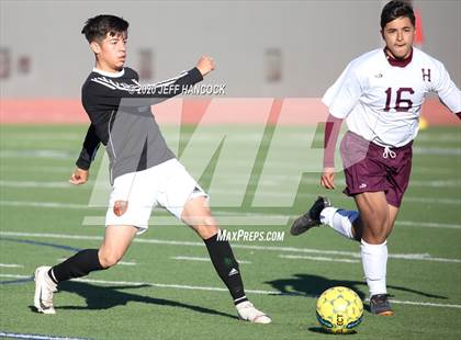 Thumbnail 2 in Medina Valley vs Highlands (SAISD Tournament) photogallery.