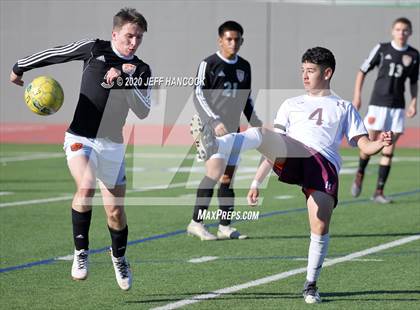 Thumbnail 3 in Medina Valley vs Highlands (SAISD Tournament) photogallery.