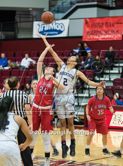 Thumbnail 3 in St. Ignatius vs. Presentation (CIF CCS D2 Final) photogallery.