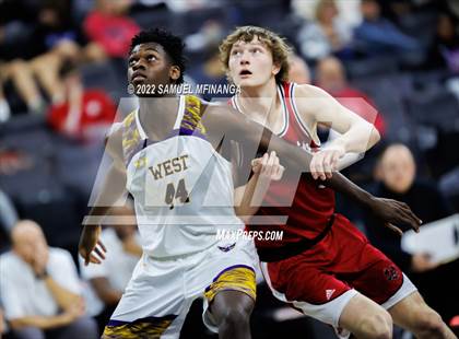 Thumbnail 2 in Omaha Westside @ Bellevue West ( Metro Tournament Final) photogallery.