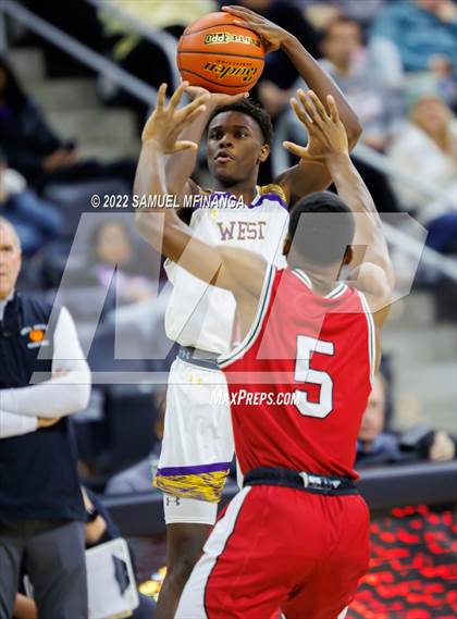 Thumbnail 2 in Omaha Westside @ Bellevue West ( Metro Tournament Final) photogallery.