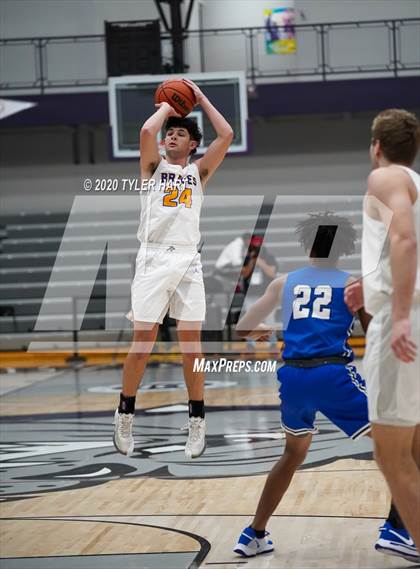 Thumbnail 1 in Fort Wayne Blackhawk Christian vs. Hamilton (Sneakers for Santa Shootout) photogallery.
