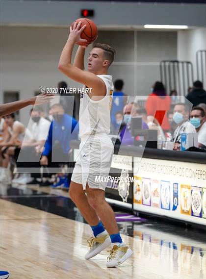 Thumbnail 1 in Fort Wayne Blackhawk Christian vs. Hamilton (Sneakers for Santa Shootout) photogallery.