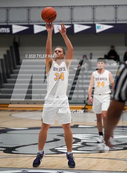 Thumbnail 2 in Fort Wayne Blackhawk Christian vs. Hamilton (Sneakers for Santa Shootout) photogallery.