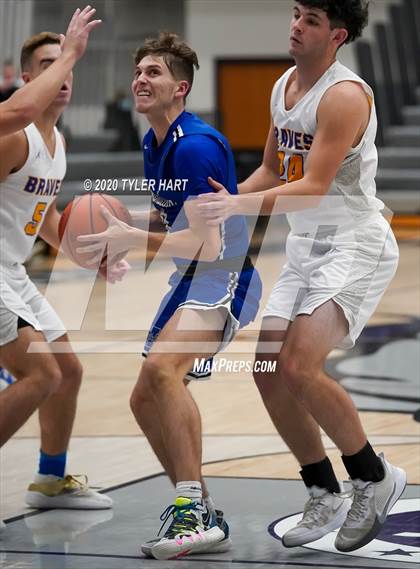 Thumbnail 3 in Fort Wayne Blackhawk Christian vs. Hamilton (Sneakers for Santa Shootout) photogallery.