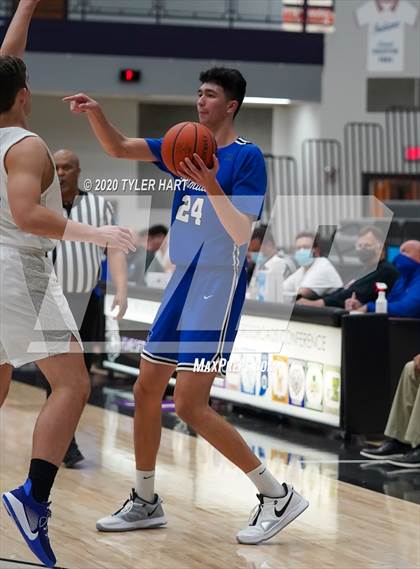 Thumbnail 1 in Fort Wayne Blackhawk Christian vs. Hamilton (Sneakers for Santa Shootout) photogallery.