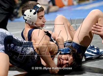 Thumbnail 2 in CIF Southern Section Masters Wrestling Championships (Consolation Round) photogallery.