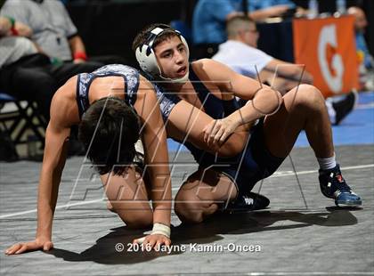 Thumbnail 2 in CIF Southern Section Masters Wrestling Championships (Consolation Round) photogallery.