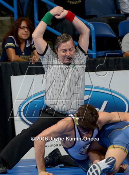 Thumbnail 2 in CIF Southern Section Masters Wrestling Championships (Consolation Round) photogallery.