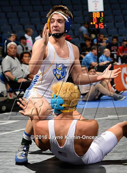 Thumbnail 2 in CIF Southern Section Masters Wrestling Championships (Consolation Round) photogallery.