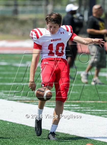 Thumbnail 2 in Edison vs. Brophy College Prep (Under Armour Brothers In Arms Classic) photogallery.