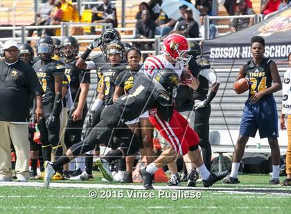 Thumbnail 2 in Edison vs. Brophy College Prep (Under Armour Brothers In Arms Classic) photogallery.