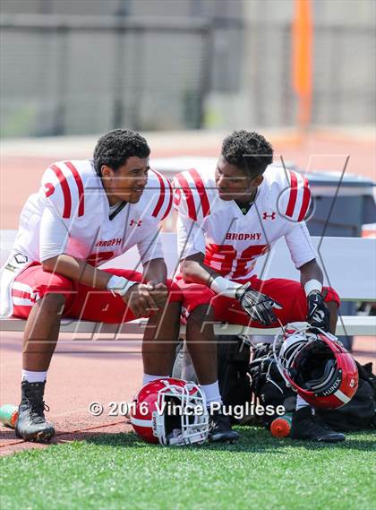Thumbnail 2 in Edison vs. Brophy College Prep (Under Armour Brothers In Arms Classic) photogallery.