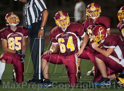 Thumbnail 1 in Calvary Christian Academy vs. San Diego Jewish Academy photogallery.