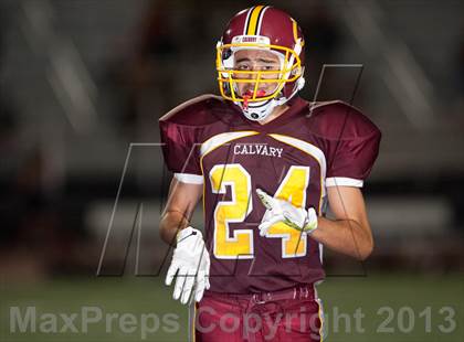 Thumbnail 3 in Calvary Christian Academy vs. San Diego Jewish Academy photogallery.