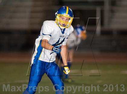 Thumbnail 1 in Calvary Christian Academy vs. San Diego Jewish Academy photogallery.