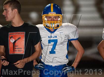Thumbnail 3 in Calvary Christian Academy vs. San Diego Jewish Academy photogallery.