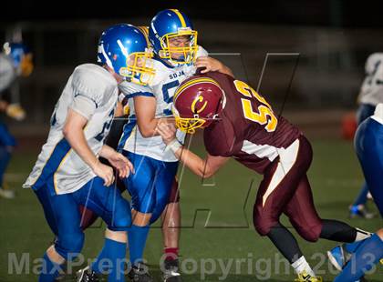 Thumbnail 1 in Calvary Christian Academy vs. San Diego Jewish Academy photogallery.