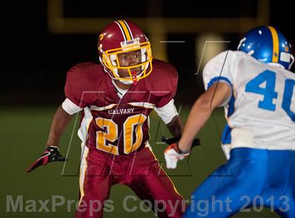 Thumbnail 1 in Calvary Christian Academy vs. San Diego Jewish Academy photogallery.