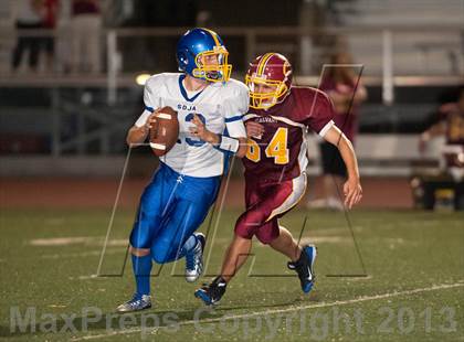 Thumbnail 3 in Calvary Christian Academy vs. San Diego Jewish Academy photogallery.