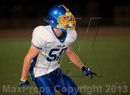 Thumbnail 1 in Calvary Christian Academy vs. San Diego Jewish Academy photogallery.