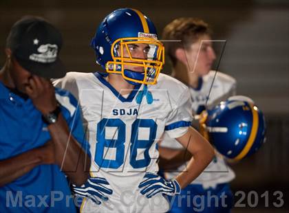 Thumbnail 2 in Calvary Christian Academy vs. San Diego Jewish Academy photogallery.