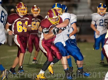 Thumbnail 3 in Calvary Christian Academy vs. San Diego Jewish Academy photogallery.