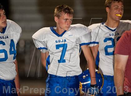 Thumbnail 1 in Calvary Christian Academy vs. San Diego Jewish Academy photogallery.