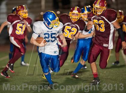 Thumbnail 3 in Calvary Christian Academy vs. San Diego Jewish Academy photogallery.