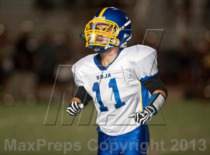 Thumbnail 3 in Calvary Christian Academy vs. San Diego Jewish Academy photogallery.