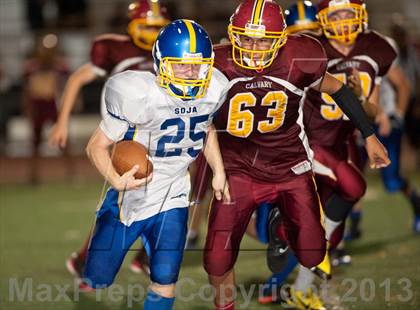 Thumbnail 1 in Calvary Christian Academy vs. San Diego Jewish Academy photogallery.