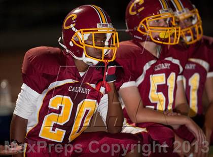 Thumbnail 1 in Calvary Christian Academy vs. San Diego Jewish Academy photogallery.