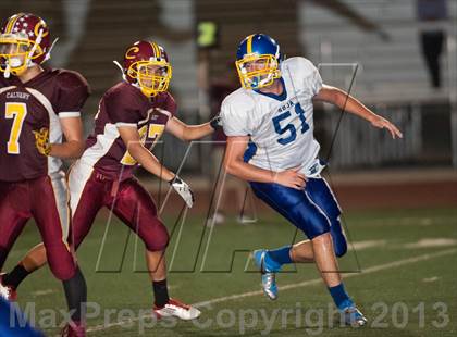 Thumbnail 1 in Calvary Christian Academy vs. San Diego Jewish Academy photogallery.