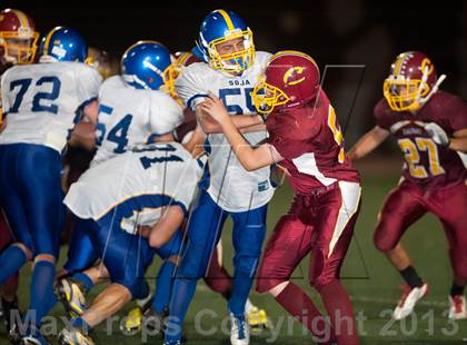 Thumbnail 3 in Calvary Christian Academy vs. San Diego Jewish Academy photogallery.