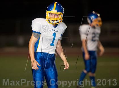 Thumbnail 2 in Calvary Christian Academy vs. San Diego Jewish Academy photogallery.